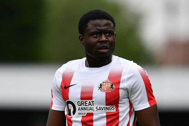 Sunderland striker Benji Kimpioka.