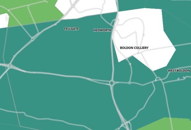 In the seven days up to June 1, Fellgate and Hedworth recorded a case rate of 55.5 per 100,000 people. A total of three cases were recorded - a drop of 25% from the previous week.