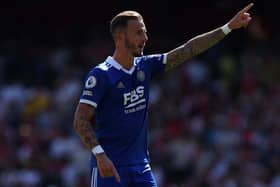 Brendan Rodgers has revealed James Maddison is in talks over a new deal at Leicester City  (Photo by Julian Finney/Getty Images)