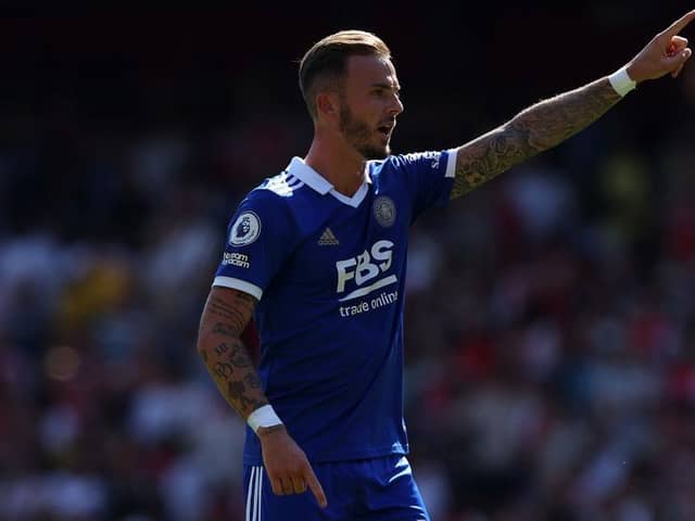 Brendan Rodgers has revealed James Maddison is in talks over a new deal at Leicester City  (Photo by Julian Finney/Getty Images)