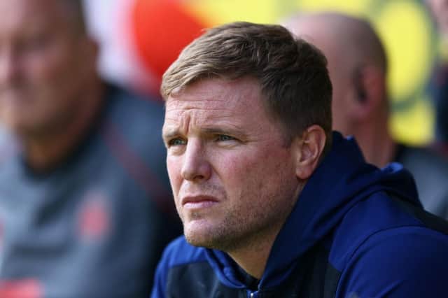 Is this the Newcastle United team Eddie Howe will pick to face Liverpool? (Photo by Marc Atkins/Getty Images)