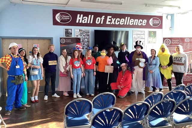 Thornhill Academy Teachers Get into the Spirit of World Book Day
