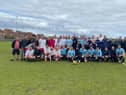 Hedworth Hall FC at their charity match