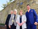 From left: Sanford Goudie, former owner of the nightclub, The Mayor of South Shields Cllr Pat Hay, Mayoress Jean Kopp and Colin Reah.