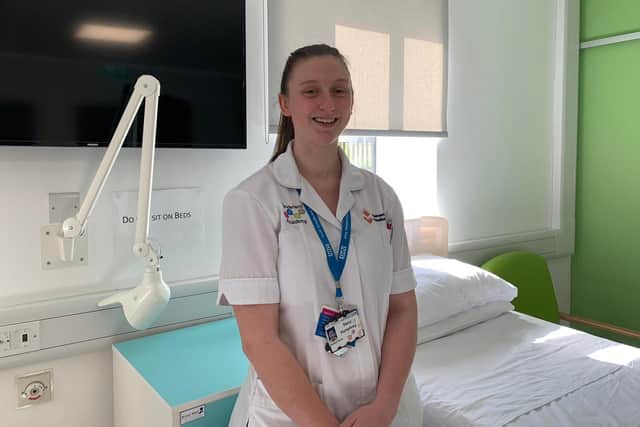 Newly qualified nurse Stacy Humphrey is starting her career at an incredible time for the NHS.