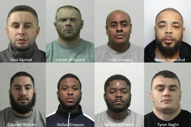 Eight men have been found guilty of a UK-wide firearms conspiracy.
