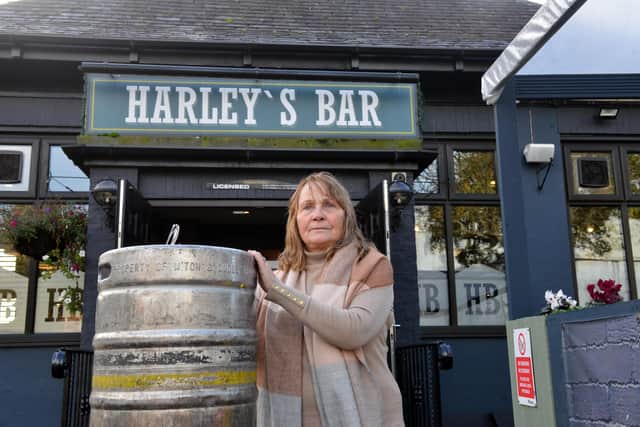 Harley's Bar owner Charlotte Bell is "stressed" out by the proposal.