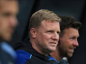Newcastle United head coach Eddie Howe.