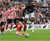 Dan Ballard  Sunderland 1-1 Luton Town EFL Championship Stadium of Light 18-93-23 17-03-23. Picture by FRANK REID. Picture by FRANK REID