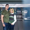 Emilia Fox as Dr. Nikki Alexander and David Caves as Jack Hodgson in Silent Witness. 