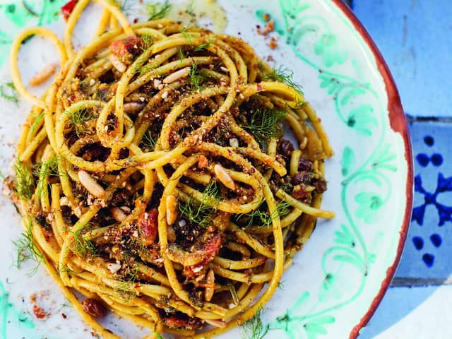 One of the delightful pasta dishes at Caldesi. Image: Helen Cathcart