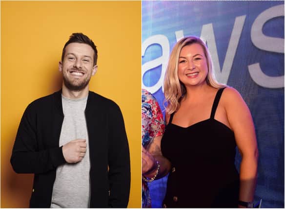 Chris Ramsey and wife Rosie.