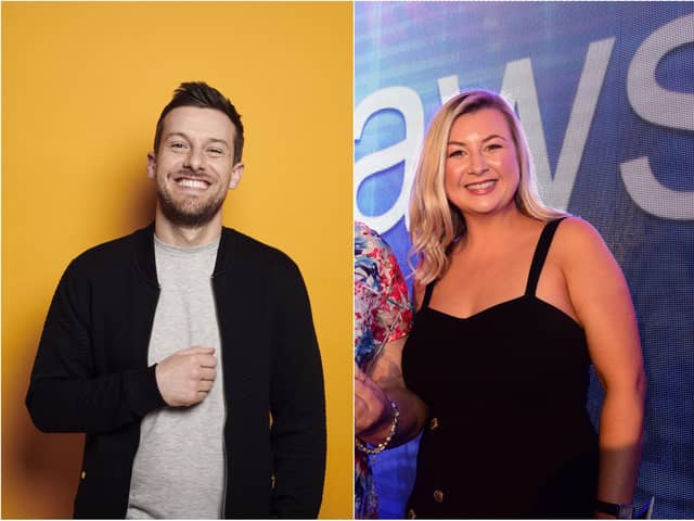 Chris Ramsey and wife Rosie.