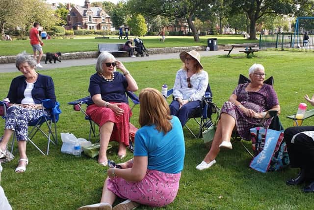 The Jarrow WI was able to have a socially distanced picnic earlier this year. They're looking for new members of all ages.