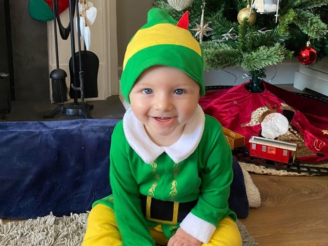 Eight-month-old Blake. Picture: Morgan Hewitt