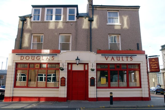 A 2003 view of the Douglas Vaults. What are your earliest memories of a pint in there? Maurice Cockburn gave it a shout out.
