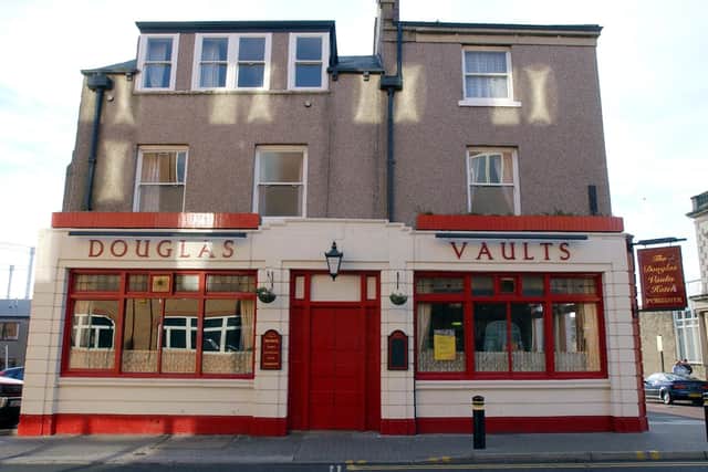 A 2003 view of the Douglas Vaults. What are your earliest memories of a pint in there?
