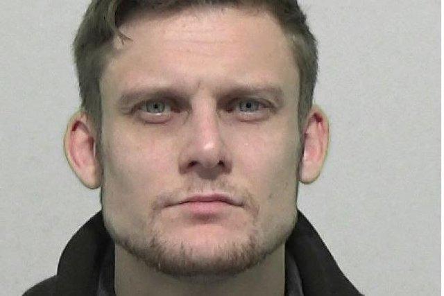 Pippin, 31, of no fixed address, pleaded guilty to assault occasioning actual bodily harm, common assault and criminal damage. He was jailed for 16 months and made subject to a five-year restraining order