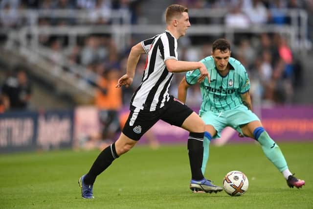 Matt Targett missed the clash with Brighton on Saturday through injury (Photo by Stu Forster/Getty Images)