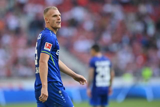 Bayer Leverkusen defender Mitchel Bakker (Photo by Sebastian Widmann/Getty Images)