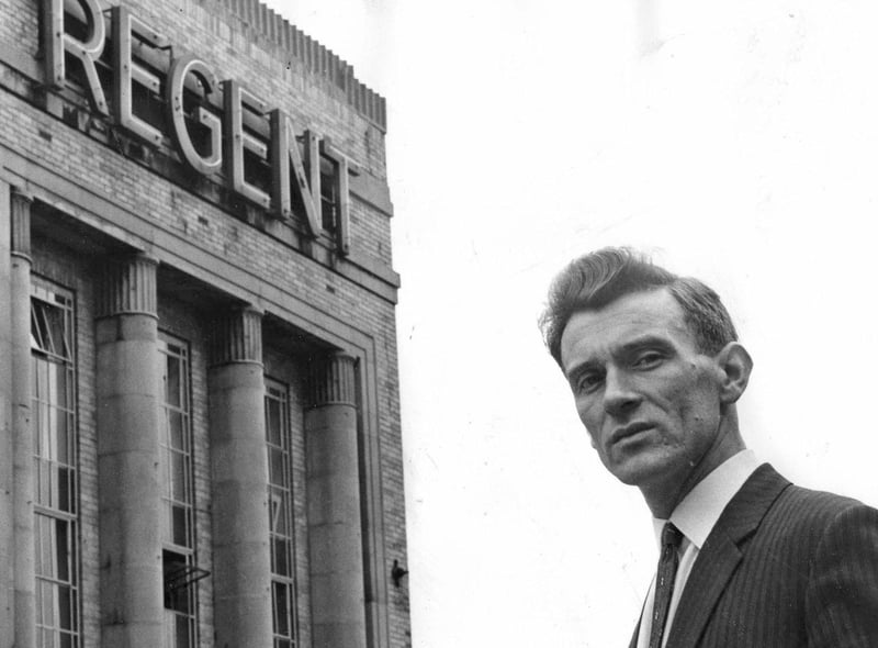 Regent manager Ernest More was pictured at the cinema in 1966 when it faced closer. It was due to re-open as a bingo hall.