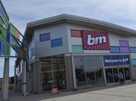 The B&M Bargains store in Waterloo Square, South Shields.