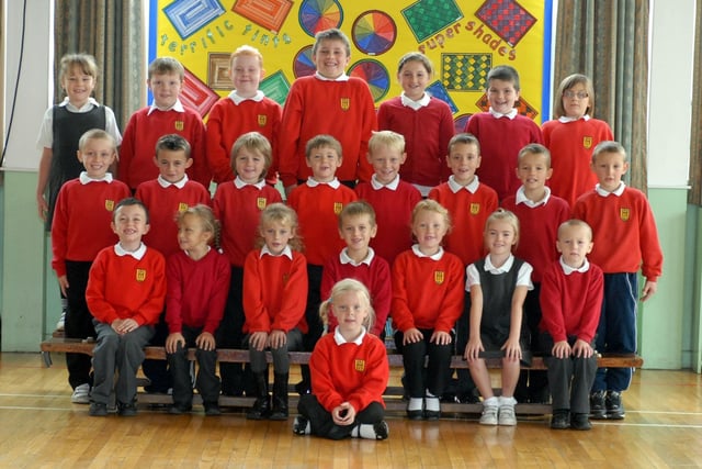 Mrs Rennie and Mrs Davies's classes pictured 15 years ago at Biddick Hall.