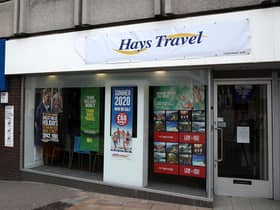 Hays Travel took over hundreds of Thomas Cook stores in 2019 as the firm collapsed. Picture: PA.
