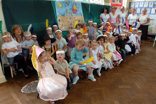 A charity singalong at the nursery in 2007. Were you there?