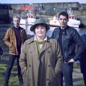 The cast of Vera. Picture: ITV/Silverprint