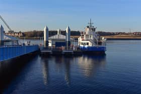 Plans submitted for new 'container café' development near South Shields ferry landing. Picture by Kevin Brady.