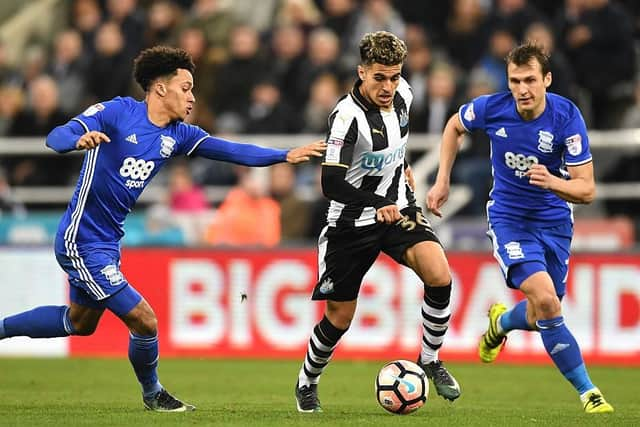 Former Newcastle United player Yasin Ben El-Mhanni has joined Scottish Championship side Arbroath (Photo by Gareth Copley/Getty Images)