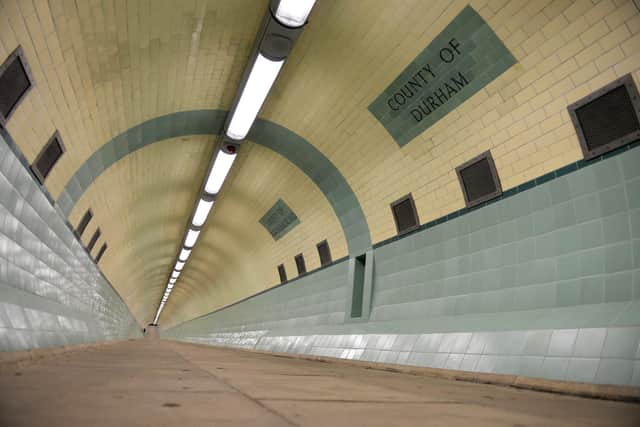 The Tyne Pedestrian and Cyclist Tunnel.
