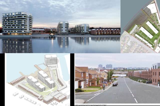 How the new housing development on the former Hawthorn Leslie shipbuilding site could look