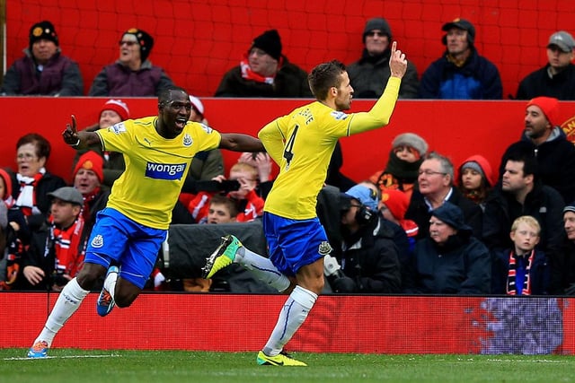 Newcastle’s only win at Old Trafford came courtesy of Yohan Cabaye’s strike. Newcastle have lost by an aggregate score of 11-3 in their last three trips to Old Trafford.
