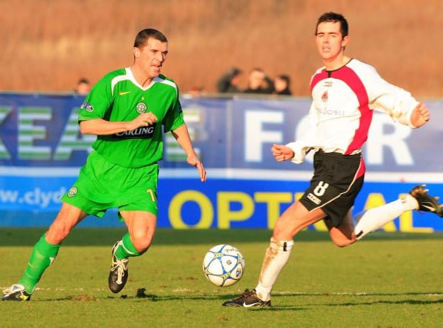 Roy Keane: Move to his boyhood favourites didn't turn out too well for the legendary Manchester United midfielder, and Clyde's young guns provided a Scottish Cup shock on his debut in 2006.