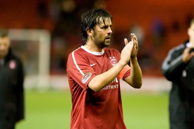 Paul Hartley: Aberdeen midfielder kicked off his Dons career with a debut hat-trick of penalties against Hamilton in 2010.
