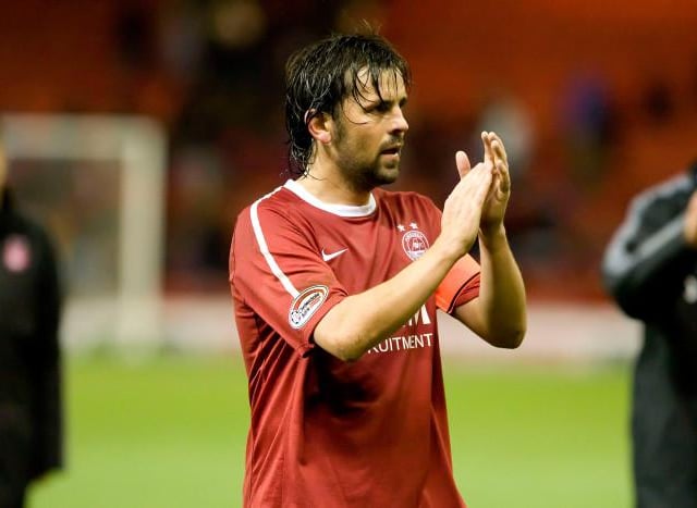 Paul Hartley: Aberdeen midfielder kicked off his Dons career with a debut hat-trick of penalties against Hamilton in 2010.