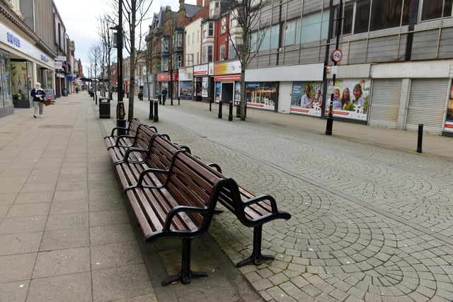 In the early days of the pandemic, even benches were off limits to members of the public.