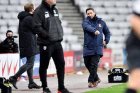 Sunderland manager Lee Johnson.