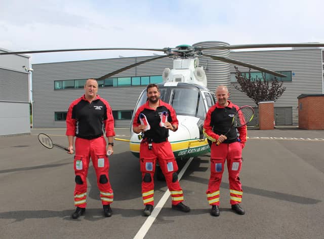 Join the air ambulance crew