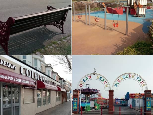 Good Friday during lockdown in South Shields.