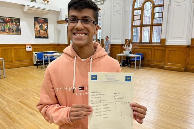 Harton Academy pupil, Tehran Chowdhury