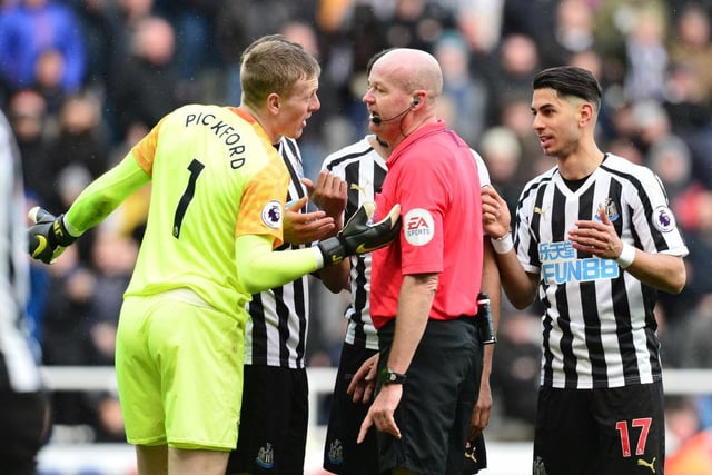 Newcastle’s famous 3-2 comeback win over Everton in 2019 will be remembered for a long-time at St James’s Park and Mason was in the middle for that game - failing to send off Jordan Pickford for his tackle on Salomon Rondon early on in the game.