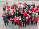 The calls came at an event to mark Show Racism the Red Card’s Wear Red day of action.