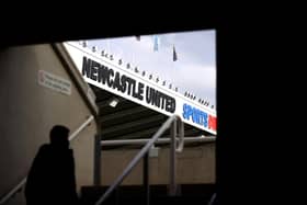 St James's Park, home of Newcastle United.