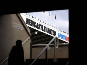 St James's Park, home of Newcastle United.