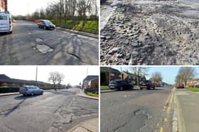Our readers have been identifying the areas on South Tyneside with the biggest pothole problems.
