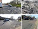Our readers have been identifying the areas on South Tyneside with the biggest pothole problems.