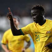 Newcastle United youngster Garang Kuol could be handed a fresh chance to impress at Hearts. (Photo by Mark Kolbe/Getty Images)